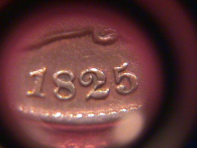 Half Cent Copper Coin Classic Head-1825 Very Fine 30 Condition