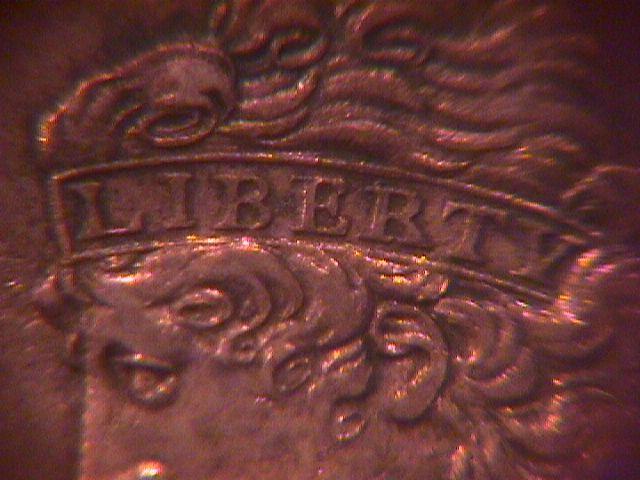 HALF CENT COPPER COIN Classic Head-1833 AU-50 Condition