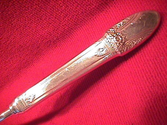 International 1847 Rogers Brothers, Silverplate (First Love) Punch Ladle