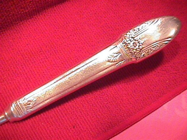 International 1847 Rogers Brothers, Silverplate (First Love) Punch Ladle