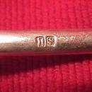International 1847 Rogers Brothers, Silverplate (First Love) Punch Ladle
