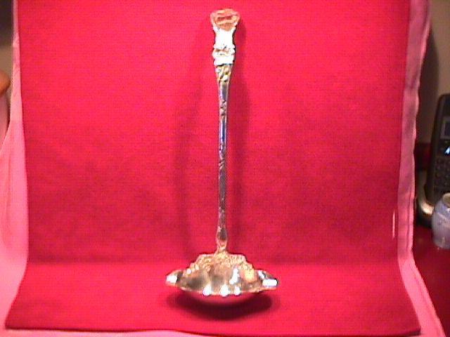 Wallace, 1835 Silverplate (Floral) Punch Ladle