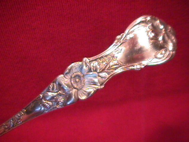 Wallace, 1835 Silverplate (Floral) Punch Ladle