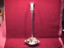 Wallace, 1835 Silverplate (Floral) Punch Ladle=Monogram (S)