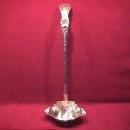 Wallace, 1835 Silverplate (Floral) Punch Ladle=Monogram (S)