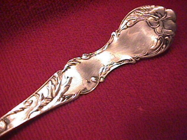 Wallace, 1835 Silverplate (Floral) Punch Ladle=Monogram (S)