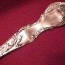 Wallace, 1835 Silverplate (Floral) Punch Ladle=Monogram (S)