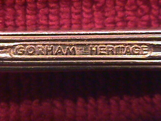 Gorham, Silverplate (Heritage) Dressing/Stuffing Spoon