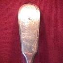 Norblin, Silverplate (Fiddle-Shape) Soup Ladle