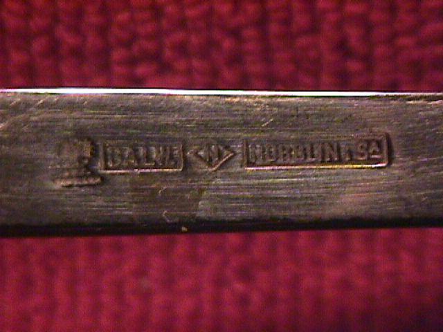 Norblin, Silverplate (Fiddle-Shape) Soup Ladle