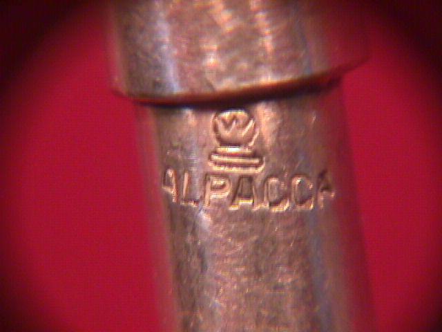 Alpacca, Silverplate, Punch Ladle