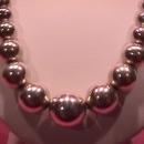Impressive, Sterling, Graduated Bead Necklace
