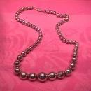 Impressive, Sterling, Graduated Bead Necklace