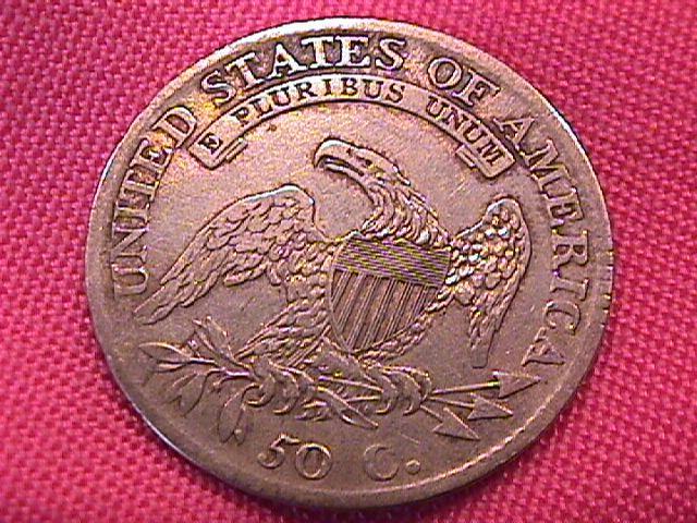 CAPPED BUST SILVER HALF DOLLAR DATED -1813 VERY FINE -20 Condition