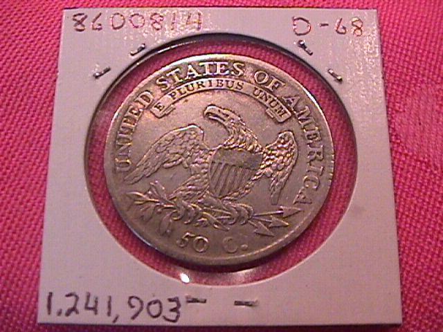 CAPPED BUST SILVER HALF DOLLAR DATED -1813 VERY FINE -20 Condition