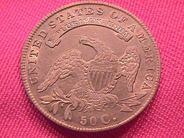 CAPPED BUST SILVER HALF DOLLAR DATED -1835 EXTREMELY FINE -45 Condition