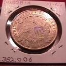 CAPPED BUST SILVER HALF DOLLAR DATED -1835 EXTREMELY FINE -45 Condition