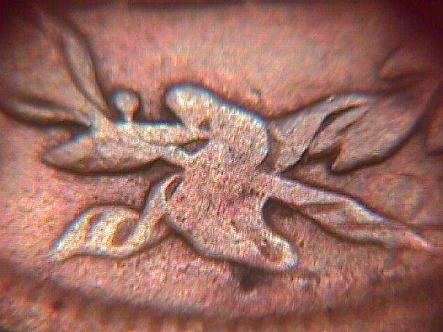 BRAIDED HAIR COPPER LARGE CENT 1853 GRADED GOOD-6