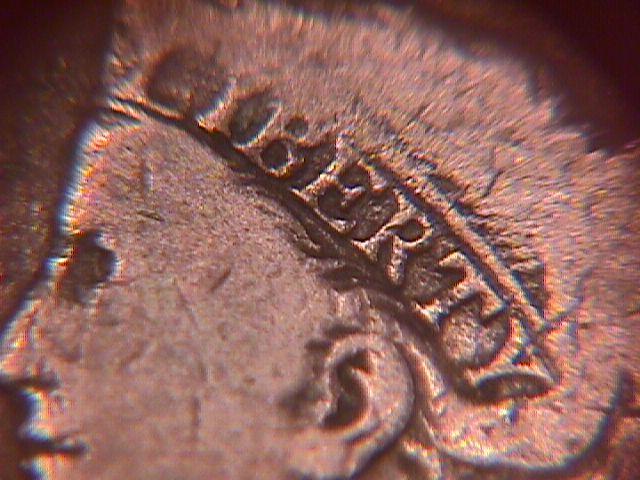 CORONET HEAD COPPER LARGE CENT 1819 GRADED VERY GOOD-10