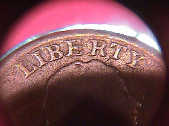 Draped Bust Copper Half Cent Coin Dated 1804 Fine-15 Condition