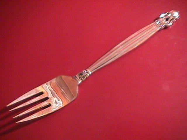 Godinger, Silver Plate (Olde Copenhagen) Cold Meat Fork