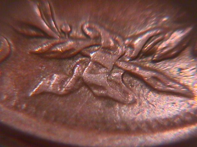 BRAIDED HAIR COPPER LARGE CENT DATED 1851 GRADED VERY FINE-40