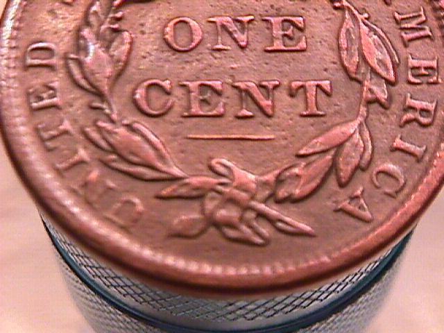 MATRON / YOUNG HEAD LARGE CENT DATED 1838 GRADED EXTREMELY FINE-40
