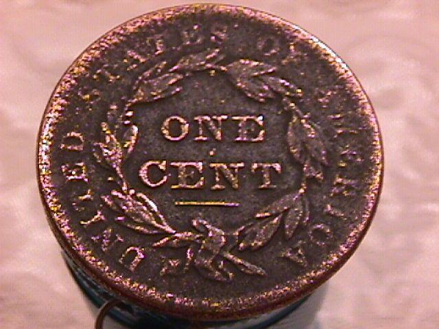 MATRON / YOUNG HEAD COPPER LARGE CENT DATED 1838 GRADED A VERY FINE-35