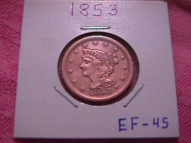 BRAIDED HAIR 1853 GRADED EXTREMELY FINE-45