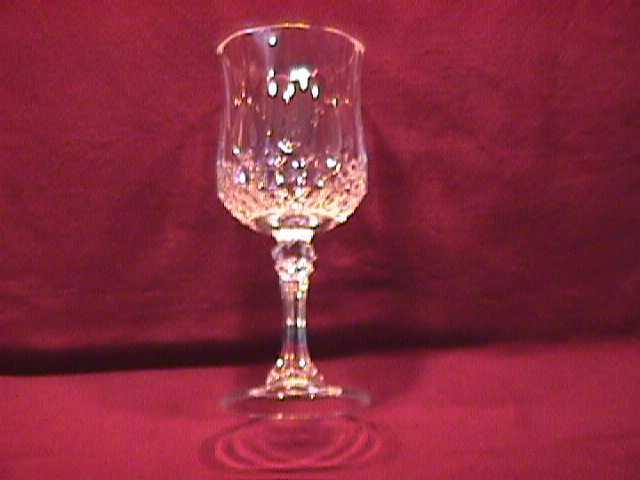 CRIS D'ARQUES / DURAND CRYSTAL (LONGCHAMPS) TWO GOBLETS
