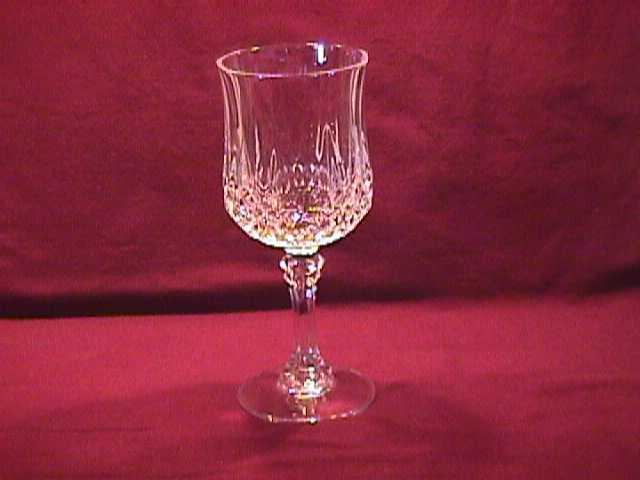 CRIS D'ARQUES / DURAND CRYSTAL (LONGCHAMPS) TWO GOBLETS