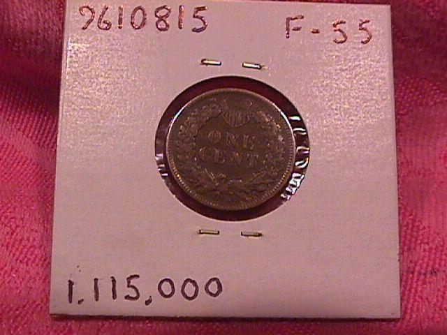 Indian Head Penny Copper Coin 1908-S Very Fine-25 Condition