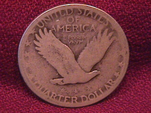 Standing Liberty Silver Quarter 1927-S Good-4 Condition
