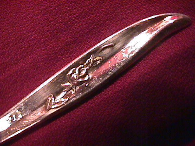 International Rogers 1847 (Magic Rose) Casserole Spoon