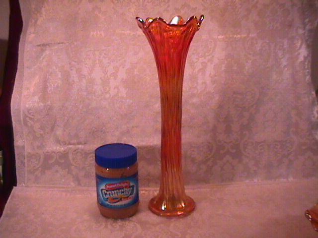 FENTON APRIL SHOWERS VASE 14 1/4