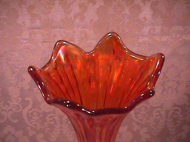 FENTON APRIL SHOWERS VASE 14 1/4