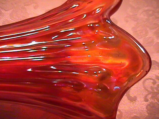 FENTON APRIL SHOWERS VASE 14 1/4