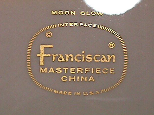 FRANCISCAN MOON GLOW SALAD PLATE