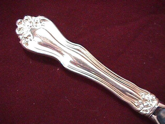 STERLING WESTMORELAND GEORGE & MARTHA WASHINGTON DINNER KNIFE