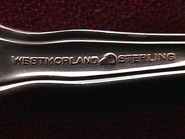STERLING WESTMORELAND GEORGE & MARTHA WASHINGTON TEASPOON