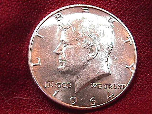 KENNEDY HALF DOLLAR 1964-D MS-65