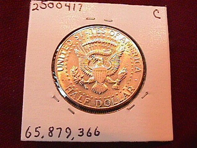 KENNEDY HALF DOLLAR 1965-P MS-65