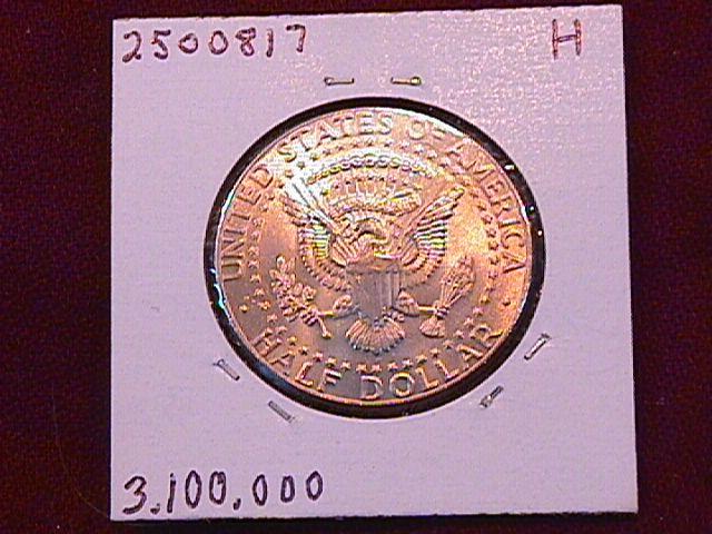 KENNEDY HALF DOLLAR 2002-P MINT STATE-63+++