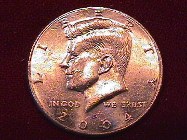 KENNEDY HALF DOLLAR 2004-D MINT STATE-63+++