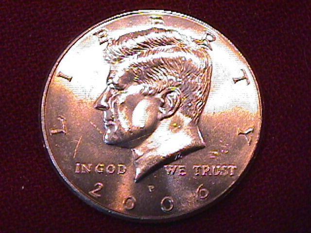 KENNEDY HALF DOLLAR 2006-P MINT STATE-63+++