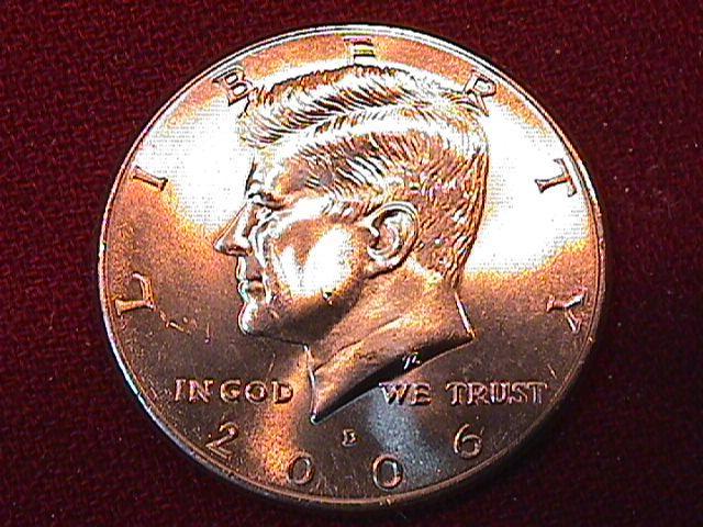 KENNEDY HALF DOLLAR 2006-D MINT STATE-63+++