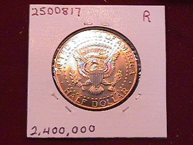 KENNEDY HALF DOLLAR 2007-P MINT STATE-63+++