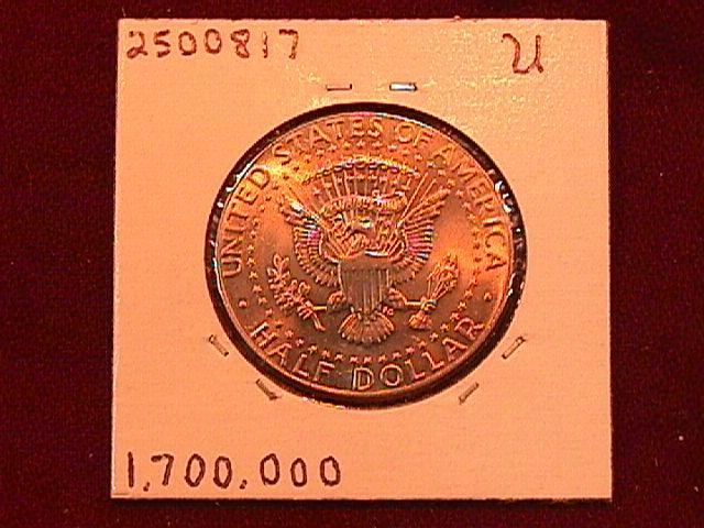 KENNEDY HALF DOLLAR 2008-D MINT STATE-63+++