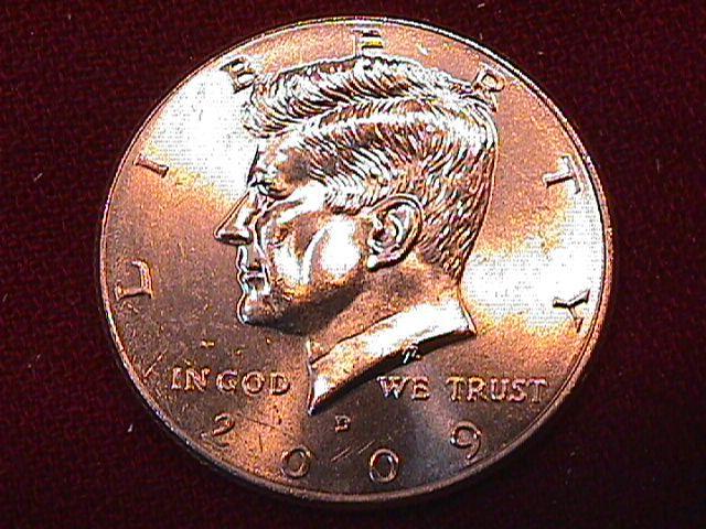 KENNEDY HALF DOLLAR 2009-D MINT STATE-63+++