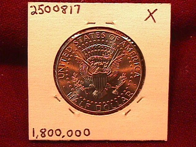 KENNEDY HALF DOLLAR 2010-P MINT STATE-63+++